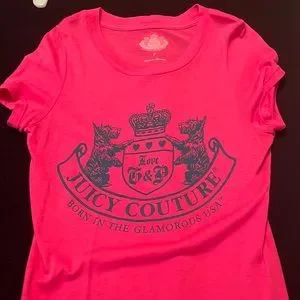 JUICY COUTURE★Lipstick pattern print 半袖 T-shirt JC289 s_wp_63dd3c8f253a8cf36c4d706c.webp